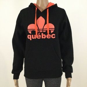 👛 2/$20 SO NICE Hoodie: Quebec, Size Small